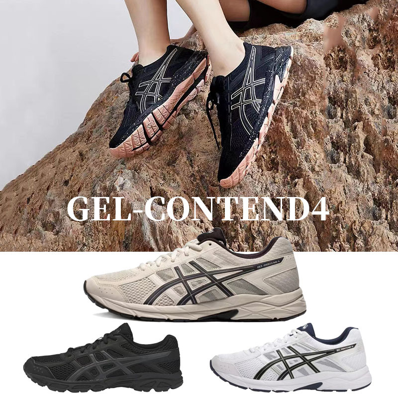 Внешняя торговля Кроссовки GEL-CONTEND4 Black Warrior Arthur C4 для мужчин и женщин, амортизирующая дышащая профессиональная спортивная обувь с отскоком