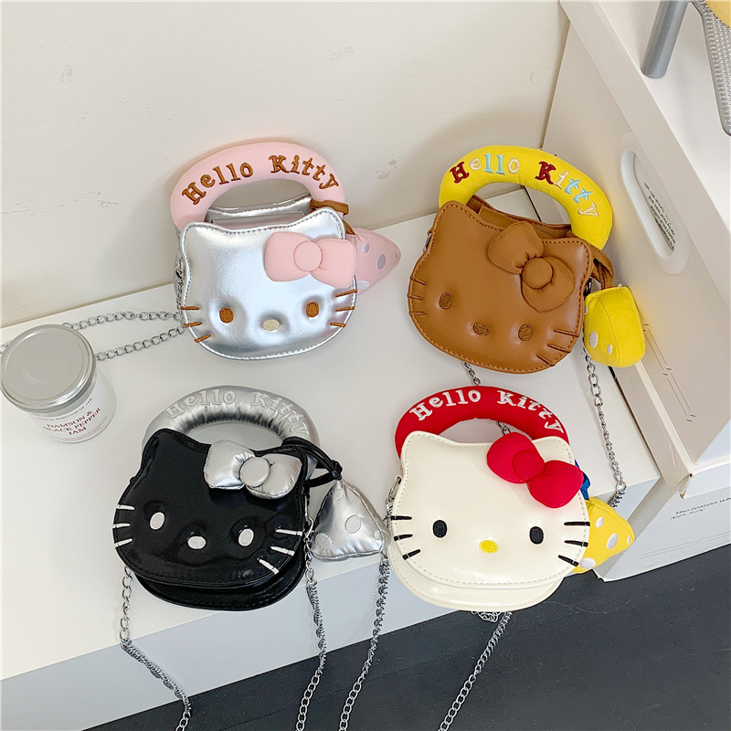 Hello Kitty, маленькая милая высококачественная сумка через плечо