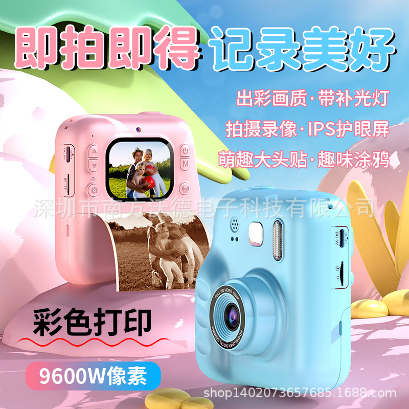 Polaroid, мультяшная маленькая камера
