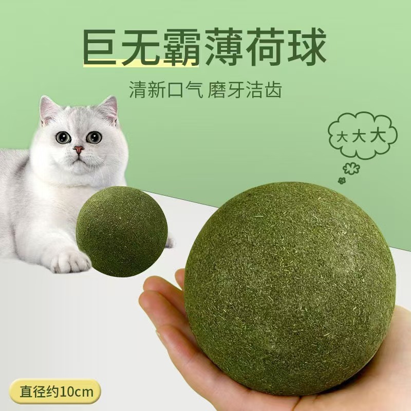 Мятная большая игрушка, избавление от скуки, котенок, домашний питомец