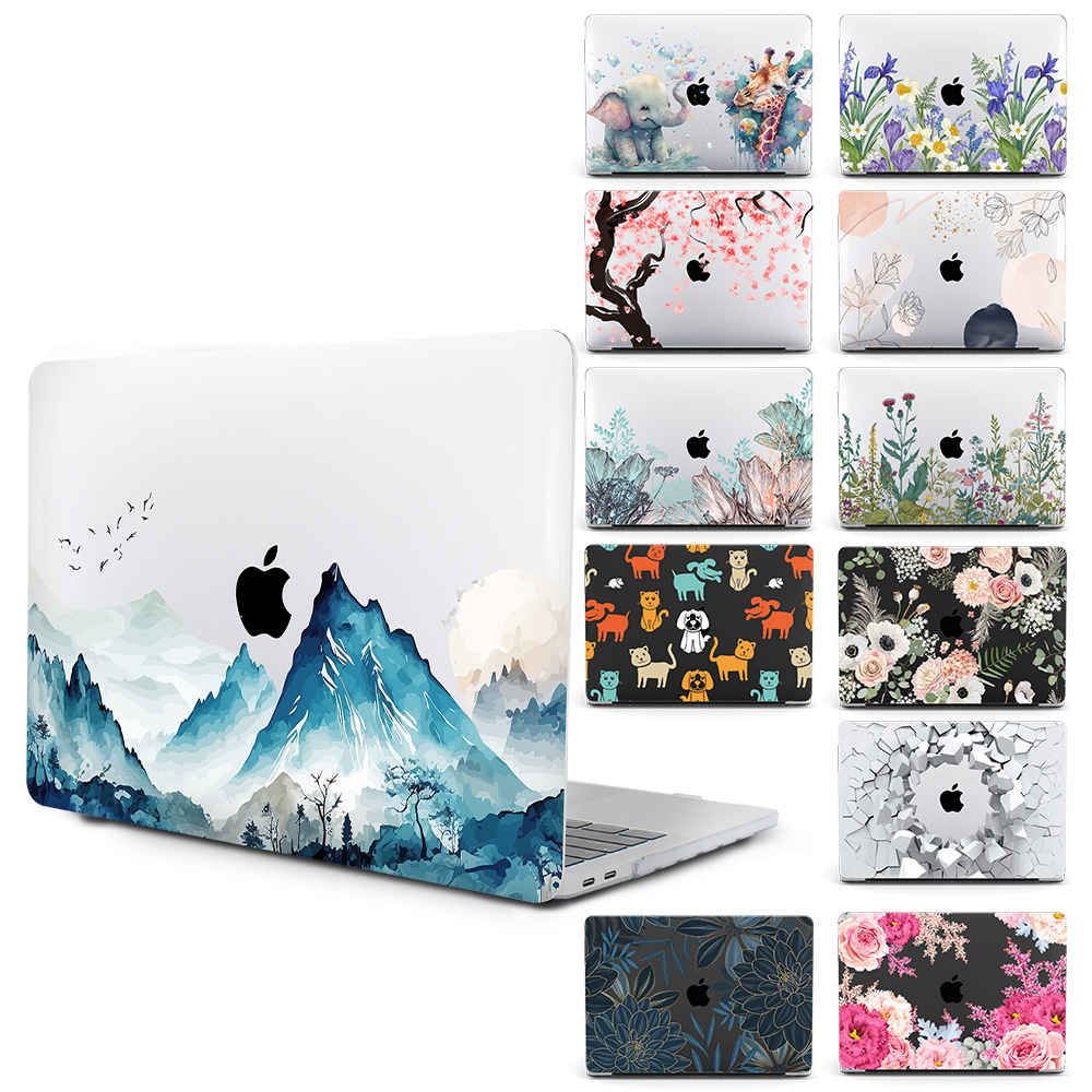 Apple, совместимый защитный чехол, прозрачный ноутбук, 14 дюймов